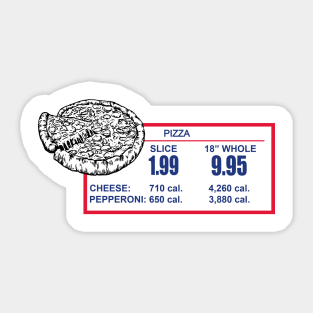 $1.99 Pizza Sticker